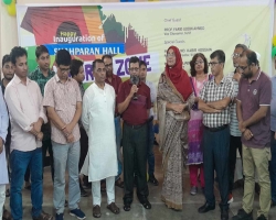 শাবির শাহপরাণ হলে স্পোর্টস কর্ণার উদ্বোধন 